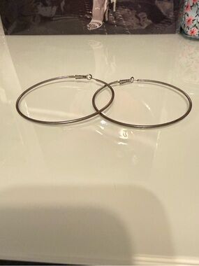 Classic Silver Hoop Earrings - Simple Everyday Hoops